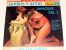 CUMBIAS Y GAITAS FAMOSAS DE COLOMBIA V 2 SEXY COVER LP