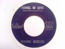 Wanda Jackson Funnel Of Love 45 mod soul rockabilly EX
