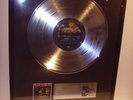 Iron Maiden Piece of Platin Schallplatte Record goldene