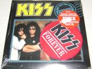 KISS Forever SEALED 45 RPM w PATCH LIM EDT UK Vertigo