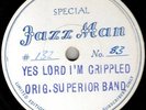  BUNK JOHNSONS ORIGINAL SUPERIOR BAND 2X 78s