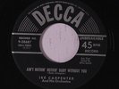 EFFIE SMITH & IKE CARPENTER: Shoo My Blues Away 45 rare Blues & R&B