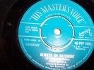 ANDY CAVELL  ALWAYS ON SATURDAY  UK 1962  JOE MEEK