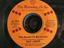 crossover soul RAY LEWIS Too sweet to be lonely D'AR ?