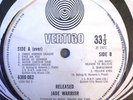 Jade Warrior - Released UK LP Vertigo Swirl 6360 062