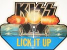 KISS LICK IT UP TANK SHAPED PICTURE DISC UK IMPORT