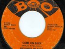 BROTHERS OF SOUL Come On Back NORTHERN SOUL 45 on Boo
