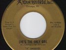 4 UNIQUES She's The Only Girl CHICAGO DOO WOP 45 Adam