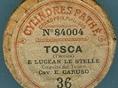 Enrico Caruso, rare Pathé Phonograph Cylinder 78 rpm