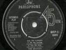 BEATLES All My Loving EP Irish Press