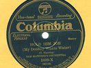 Co2409-X Sam Manning's Orchestra HOLD HIM JOE Calypso