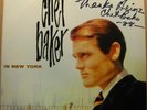 CHET BAKER IN NY ON RIVERSIDE SIGNED BY CHET BAKER