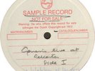 GENESIS Live Leicester 1973 TEST PRESSING only