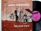 THE ART PEPPER QUARTET S/T Tampa Jazz LP Mono 50s