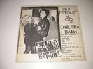 SEX PISTOLS CHELSEA BATH ORIGINAL RARE