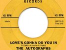 THE AUTOGRAPHS-LOVE'S GONNA DO YOU IN-JOKER.