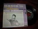 45T B O F MANON 70 SERGE GAINSBOURG CATHERINE DENEUVE