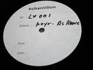 ÞEYR / THEYR - As Above LP  RARE TEST PRESS white label Iceland punk 1982 Peyr