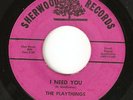 Rare Funk 45 The Playthings on Sherwood LISTEN