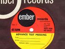 UK EMBER-ROY ORBISON- TEST PRESSING EP WITH BLANK LABEL