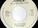 rare Modern Soul 45 LA VOYAGE all nite affair TRANS A