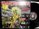 IRON MAIDEN Killers LP signed by band + BONUS insert