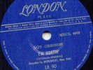 ROY ORBISON - I'M HURTIN - 78 RPM - 1960 BRAZIL NM RARE