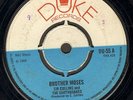 BROTHER MOSES. sir collins. DUKE RECORD LABEL, 1969.
