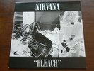 NIRVANA - BLEACH WHITE VINYL UK TUP LP6 EX/MINT-