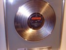Scorpions crazy world platin Schallplatte record golden