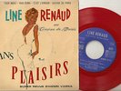 LINE RENAUD AU CASINO DE PARIS DANS PLAISIRS MADE IN ESPAGNE VINYLE ROUGE-RARE