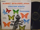 SPALDING-Beethoven Kreutzer Bach Chaconne Allegro NM