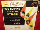 The Chiffons LP He's So Fine 1963 Laurie 2018 VG++