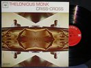 THELONIOUS MONK 1963 JAZZ LP CRISS-CROSS NEAR MINT NR