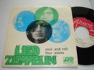 LED ZEPPELIN Rock And Roll PORTUGAL 7 \ 45 UNIQ SLEEVE