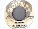 punk LUKE & THE APOSTLES Been Burnt BOUNTY   HEAR