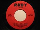 Northern Soul 45 SAM E SOLO on RUBY Not a Game HEAR