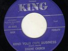 NEW BREED R&B 2 SIDER--KING--EUGENE CHURCH--HEAR BOTH