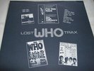 THE WHO - LOST WHO TRAX , RARE WHITE VINYL.