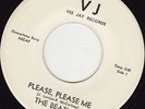 BEATLES 45 RPM ON VEE JAY RECORDS STAMPED MATRIX