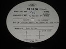 Bob Dylan Original Acetate VERY RARE