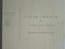 JACQUELINE EYMAR - Q. LOEWENGUTH, CESAR FRANCK PHILIPS