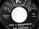 rare Soul 45 WINSTONS need a replacement CURTOM Listen