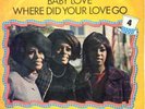 SUPREMES Baby love/Where did our love go - Belgium PS