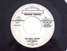 ELVIS PRESLEY  DJ PROMO  (MYSTERY TRAIN) RECORD PREVUE