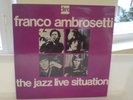 FRANO AMBROSETTI QUARTET / JAZZ LIVE / DIRE /ORIG/NM/IT