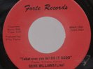 Gene Williams Don't Let Your Love Soul Funk 45 Forte