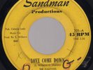 The Fugitives Love Come Down Rare Soul 45 Sandman HEAR