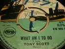 TONY SCOTT.WHAT AM I TO DO.BRING BACK THAT SMILE.ES805.