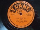 WEST TEXAS SLIM (ERNEST LEWIS) on FLAME 1007 from 1953